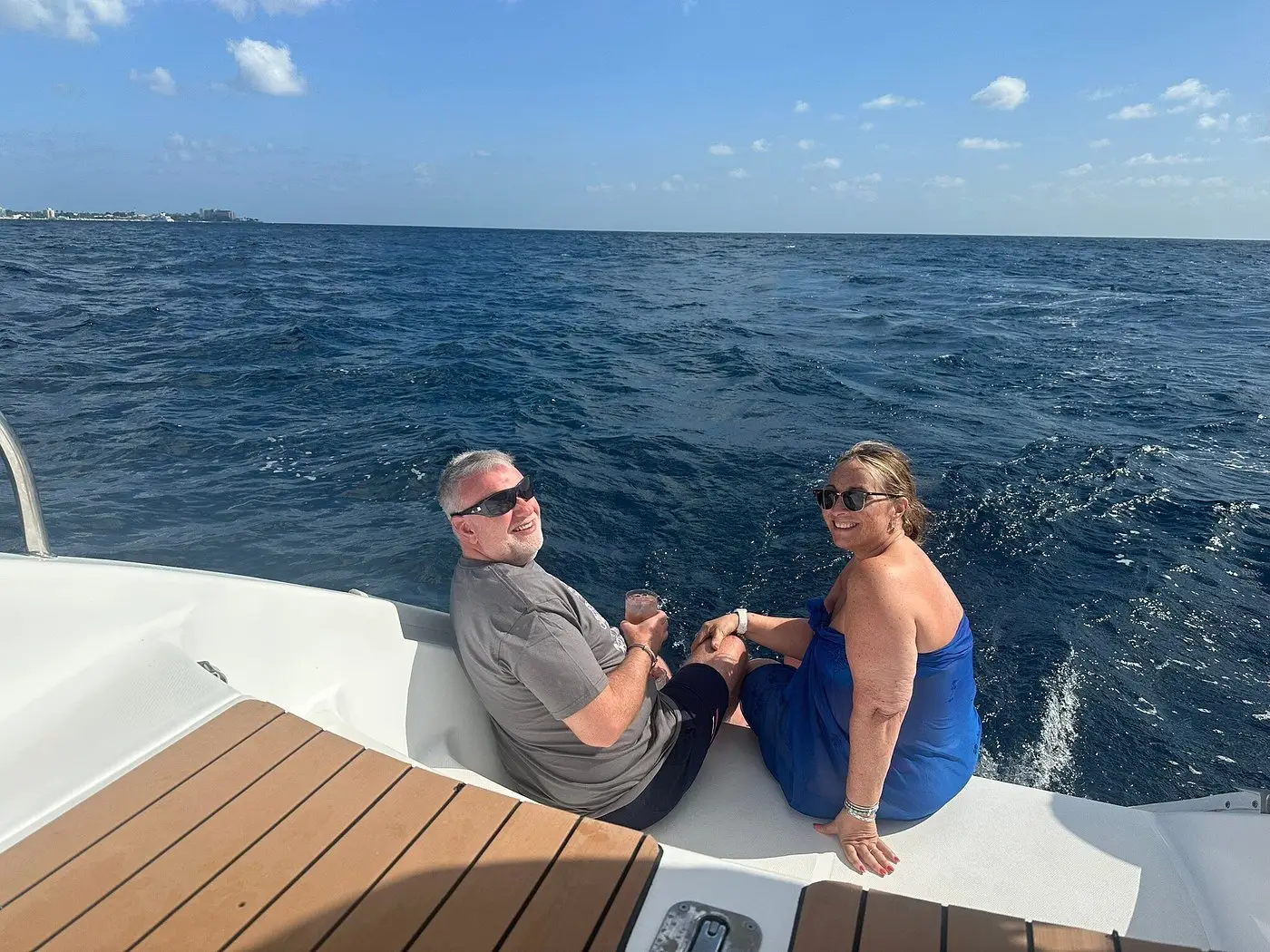 Louisa and Rob on Silver Moon